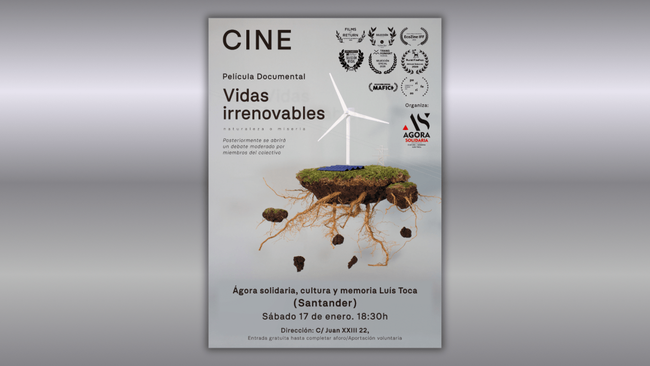 Proyección del documental “Vidas Irrenovables”