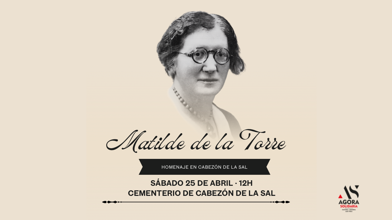 Homenaje a Matilde de la Torre