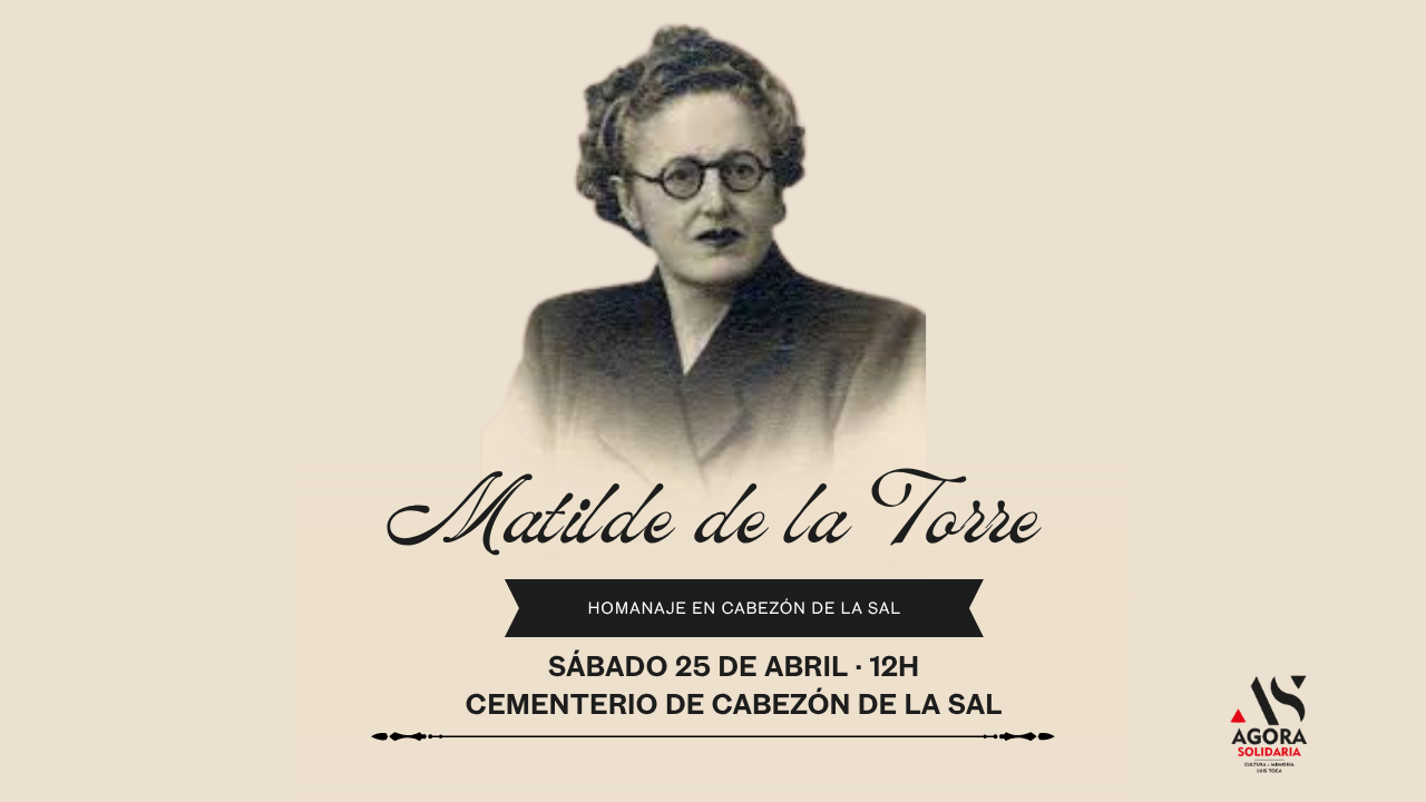 Homenaje a Matilde de la Torre