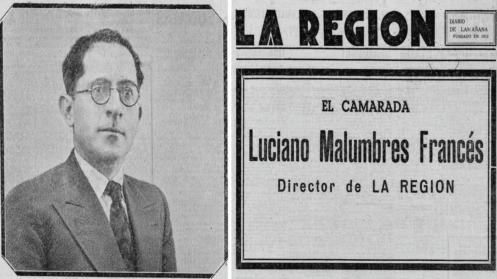 Luciano Malumbres: el periodista cántabro asesinado por contar la verdad hace 90 años