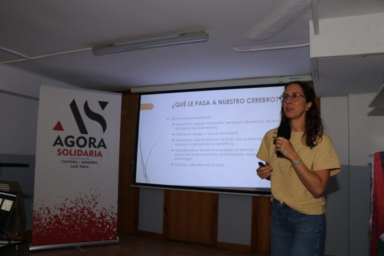 marisa maza en el ágora luis toca