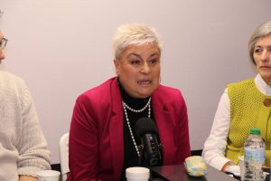 ARCHIVO: María Toca en el acto 'Mesa redonda: Stop racismo' | Pool Ágora Solidaria Cultura y Memoria Luis Toca/Óscar Juárez - 04.02.2026