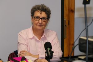 Imagen de Beatriz Fimeno durante la presentación de su libro 'Alegato contra la prostitución: Razón y emoción’ | Pool Ágora Solidaria Cultura y Memoria Luis Toca/Óscar Juárez - 08.10.2026