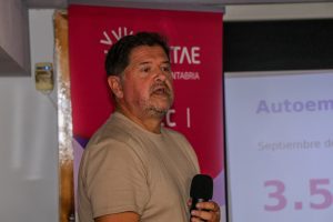 Imagen de Álvaro Gómez, UATAE Cantabria, durante el acto 'Empleo, autoempleo y emprendimiento inclusivo en Cantabria' | Pool Ágora Solidaria Cultura y Memoria Luis Toca/Óscar Juárez - 22.10.2026